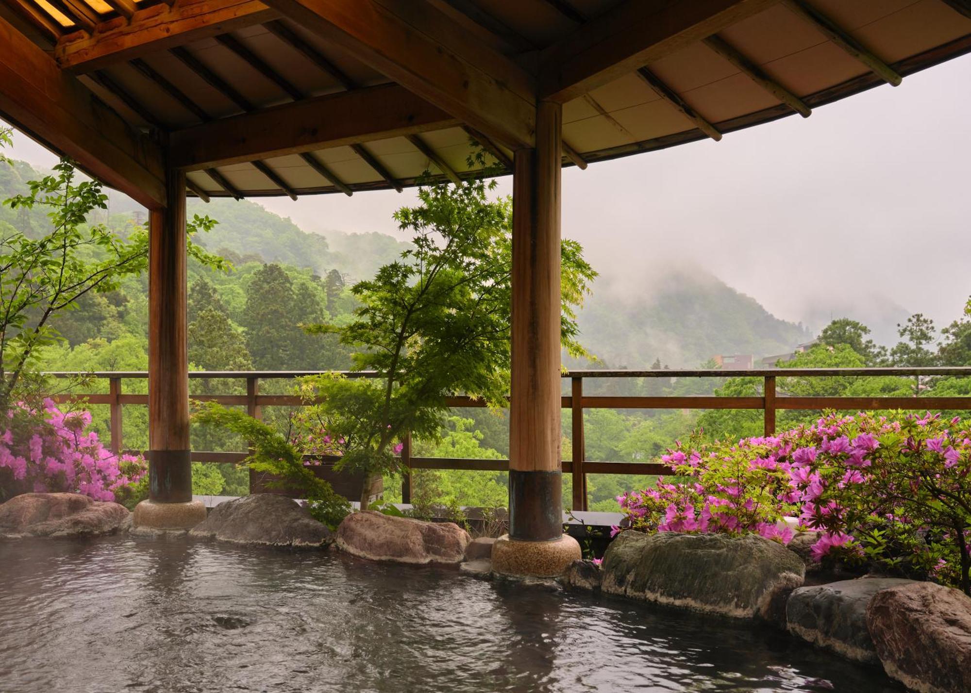 Yamanakaonsen Hanamurasaki Kaga  Esterno foto
